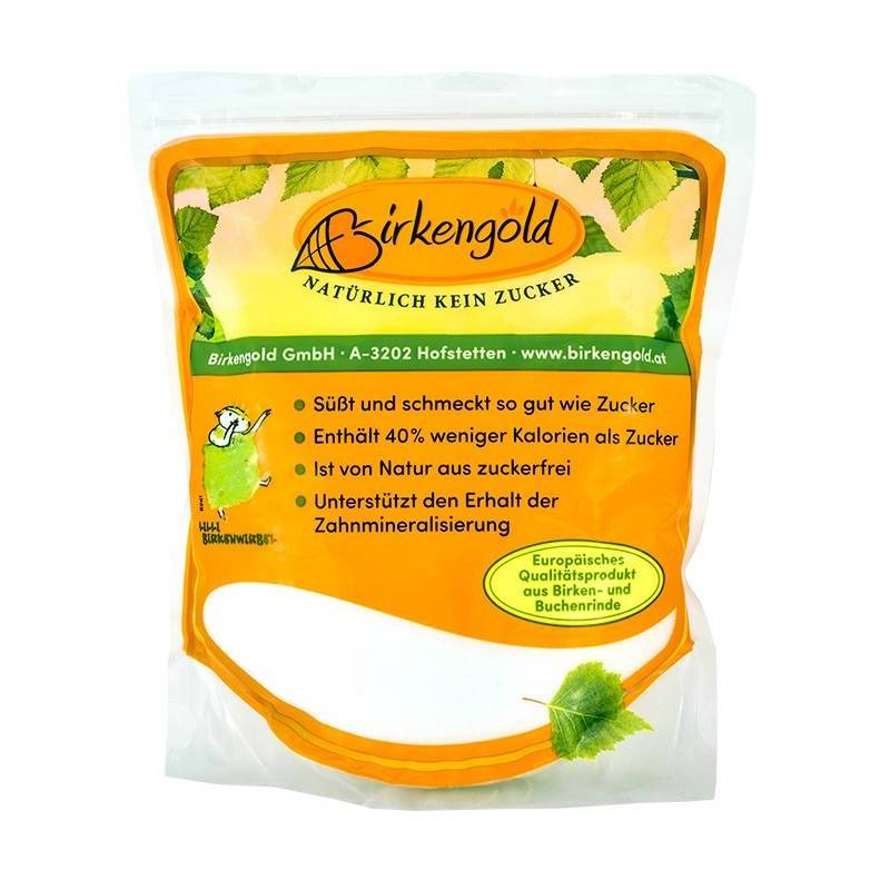 Indulcitor 100% Xylitol, 500 g Birkengold