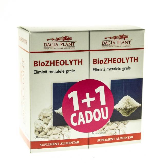 Biozheolyth 60cpr 1+1 gratis - dacia plant