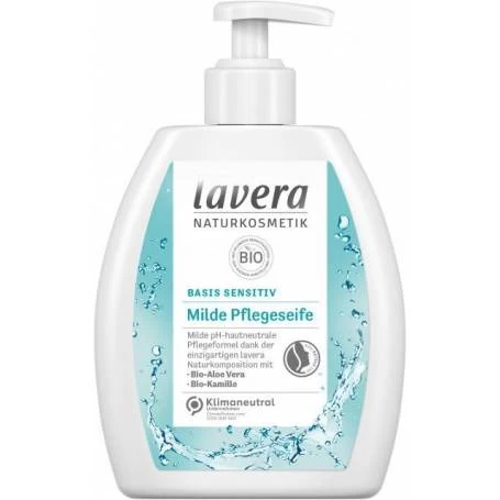 Sapun lichid Basis Sensitiv eco-bio, 250Mml LAVERA