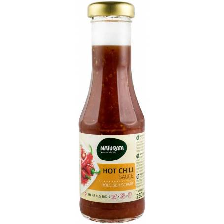 Sos Hot Chili ecologic, 250ml NATURATA