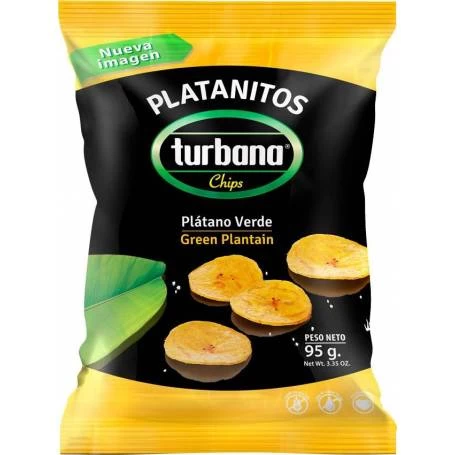 Chipsuri de plantan verde, 95g Juan Valdez