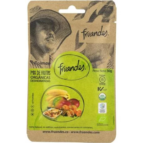 Mango, catina incasa, baby banane deshidratate eco-bio, 30g Juan Valdez