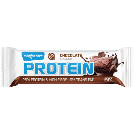 Baton proteic cu ciocolata, 60g MAX SPORT