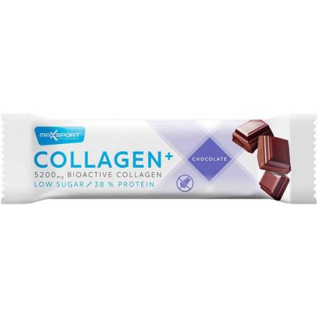 Baton proteic cu colagen+ si ciocolata, 40g MAX SPORT