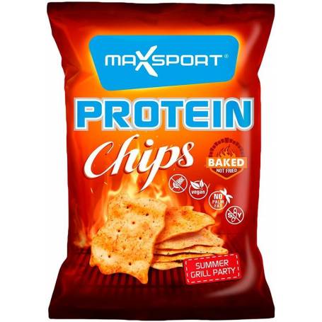 Chipsuri proteice summer grill party, 45 g MAX SPORT