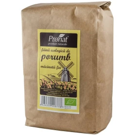 Faina de Porumb Macinata Fin, eco-bio, 1kg - Pronat