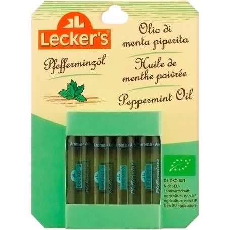 Ulei de menta, eco-bio, 4x2ml - Lecker’s