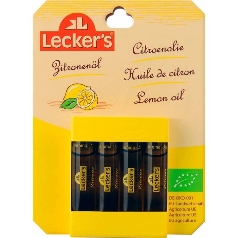 Ulei de lamaie, eco-bio, 4x2ml - Lecker’s