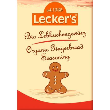 Condimente pentru turta dulce, eco-bio, 16g - Lecker’s