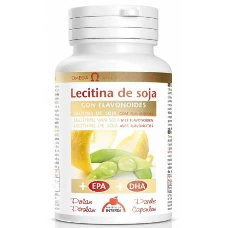 LECITINA DE SOIA CU FLAVONOIDE, EPA SI DHA, 144G - DIETETICOS INTERSA