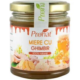 Miere cu ghimbir, 220g  - Pronat