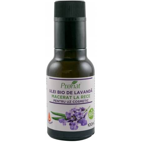 Ulei de lavanda, macerat la rece, 100ml - Pronat