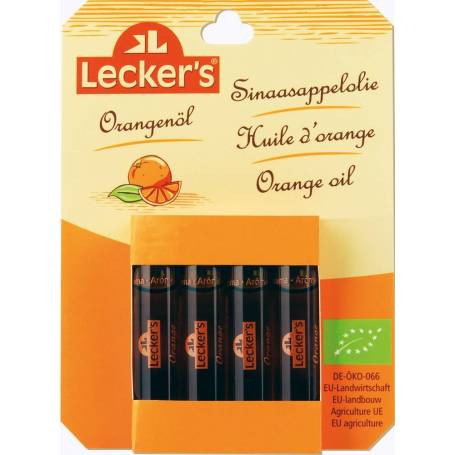 Ulei de portocale eco-bio, 4X2ml - LECKER`S