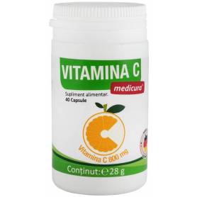 Vitamina C 800mg 40 Capsule - MEDICURA