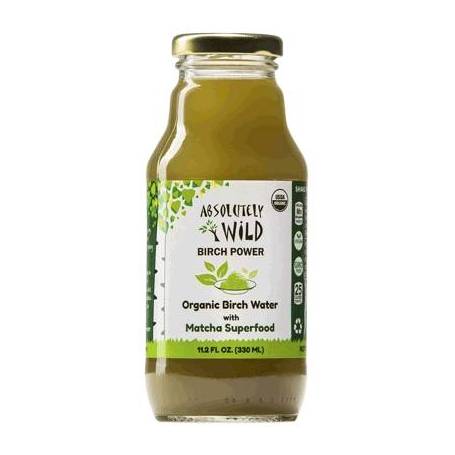 Seva de mesteacan cu ceai matcha - eco-bio 330ml - Absolutely Wild