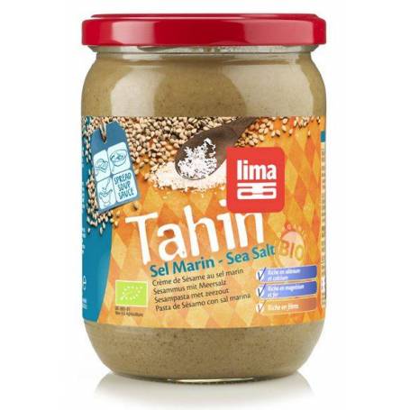 Tahini cu sare de mare eco-bio 500g - Lima