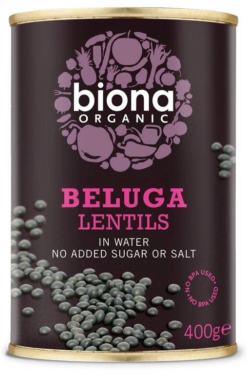 Biona Organic Linte neagra beluga, eco-bio, 400g - biona