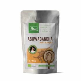 Ashwagandha pulbere eco-bio 125g OBio