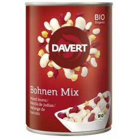 Mix de fasole si naut eco-bio conserva 400g DAVERT