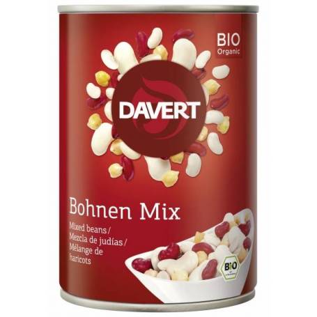 Mix de fasole si naut eco-bio conserva 400g DAVERT