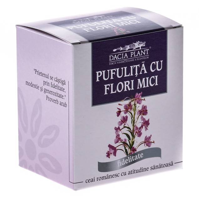 Ceai pufulita flori mici 50g - dacia plant