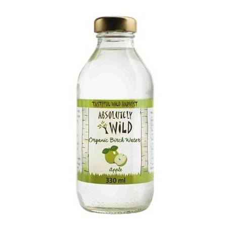 Seva de mesteacan nefiltrata cu aroma de MERE eco-bio 330ml, Absolutely Wild