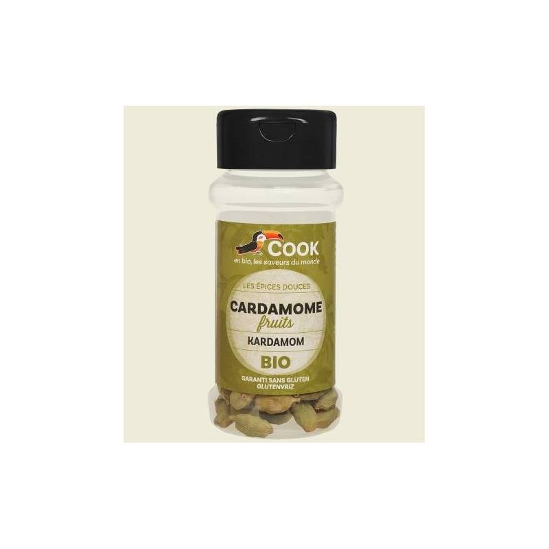Cardamom intreg, eco-bio, 25g - Cook