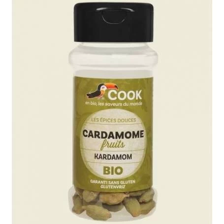 Cardamom intreg, eco-bio, 25g - Cook