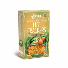 Lifecrackers raw cu varza murata eco-bio 90g - Lifefood