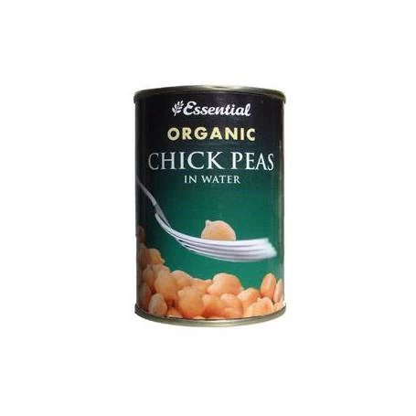 Boabe de naut fara sare eco-bio 400g - Essential