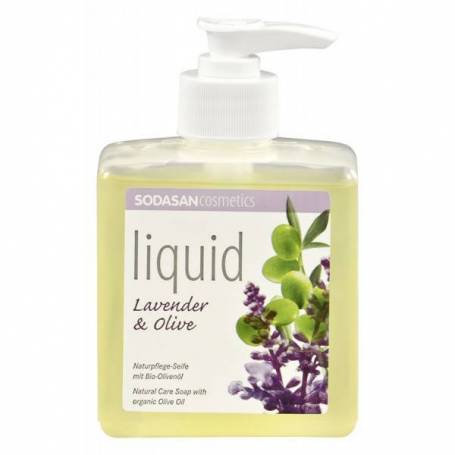 Sapun lichid/gel de dus ecologic Lavanda - Masline 300ml - SODASAN