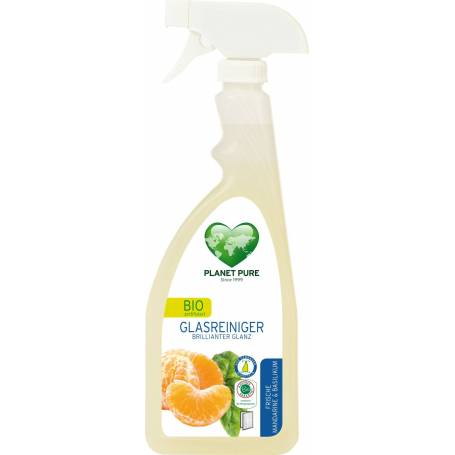 Detergent pentru sticla mandarin si busuioc eco-bio 510ml, Planet Pure