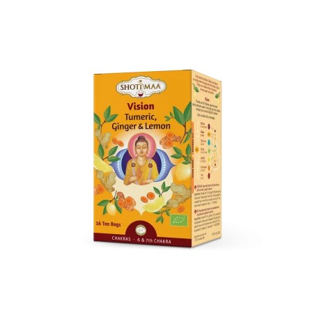 Ceai Shotimaa Chakras - Delighted - ghimbir si lamaie eco-bio 16dz - Shotimaa