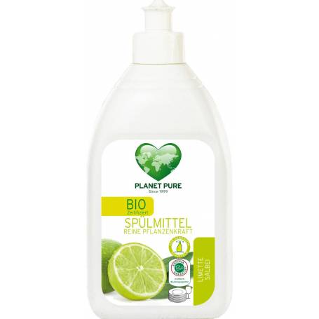 Detergent pentru vase - lamaie si salvie, eco-bio 510ml Planet Pure