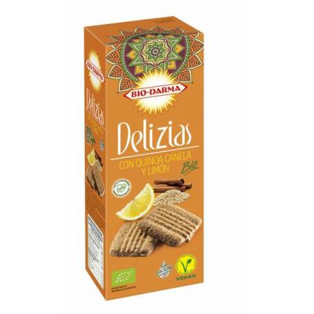 Biscuiti din ovaz cu quinoa, scortisoara si lamaie ECO-BIO 125g Bio Darma