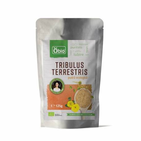 Tribulus Terrestris pulbere eco-bio 125g - OBio