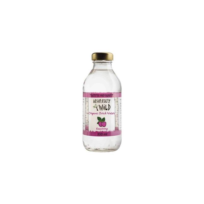 Seva de mesteacan cu zmeura bio 330ml - Absolutely Wild