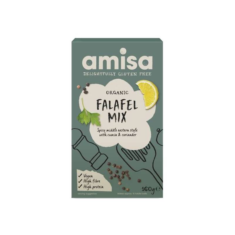 Mix pentru falafel fara gluten eco-bio 180g - Amisa