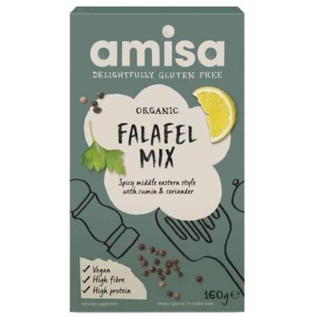 Mix pentru falafel fara gluten eco-bio 180g - Amisa