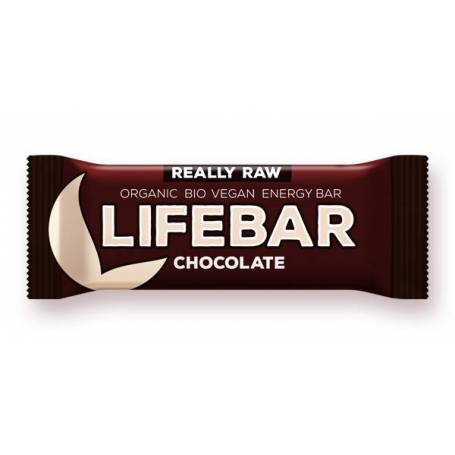 Baton cu ciocolata RAW-ECO-BIO 47g - Lifebar - Lifefood