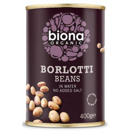 Fasole Borlotti, eco-bio, 400g - Biona