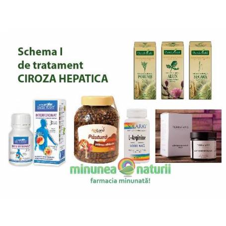 Schema I de tratament CIROZA HEPATICA