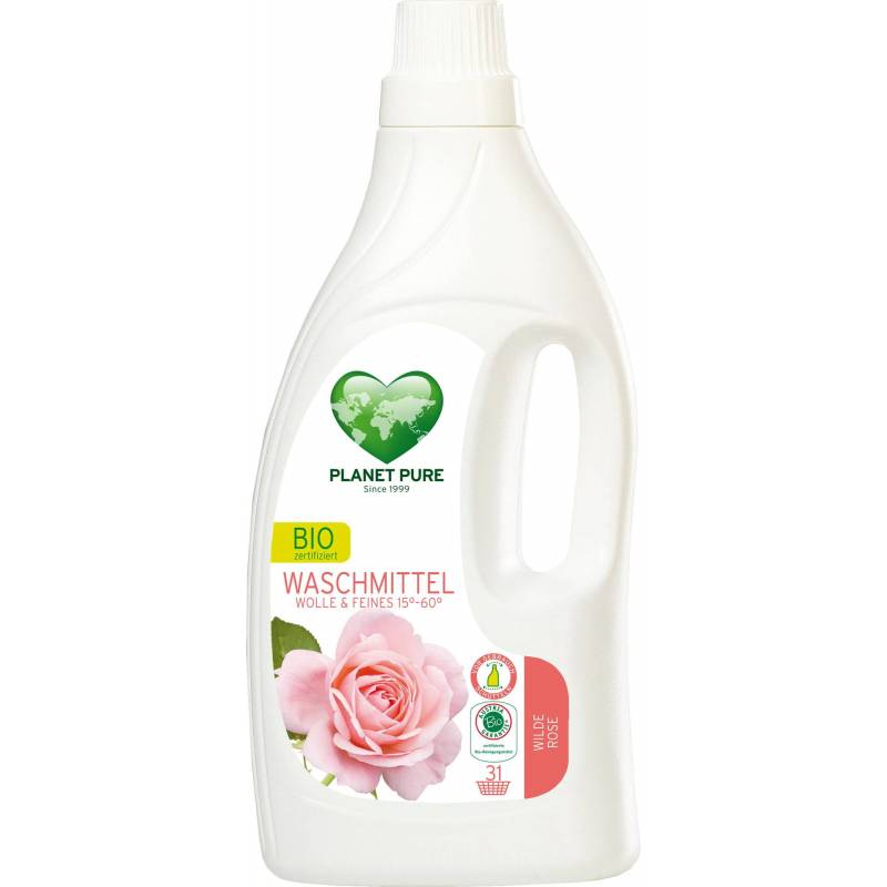 Detergent pentru lana si matase - trandafir salbatic, eco-bio 1.55L