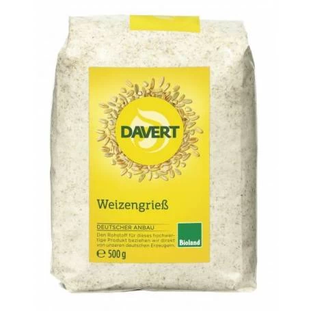 Gris din grau eco-bio, Bioland 500g DAVERT
