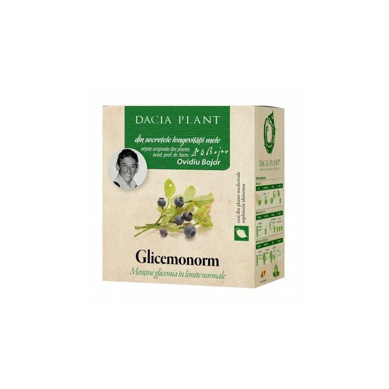Ceai Glicemonorm 50g - Dacia Plant