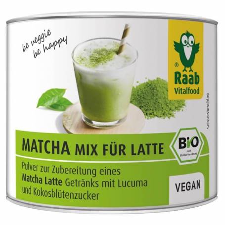 Matcha mix Latte eco-bio 90g, RAAB