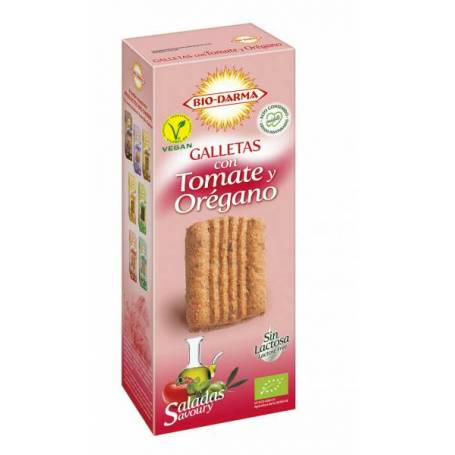 Biscuiti din ovaz cu rosii si oregano ECO-BIO 120g Bio Darma