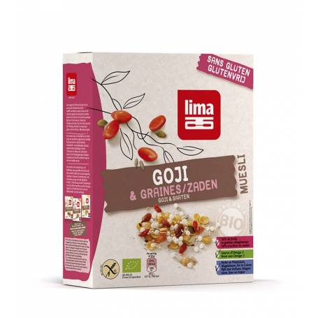 Muesli cu goji fara gluten eco-bio 300g, Lima