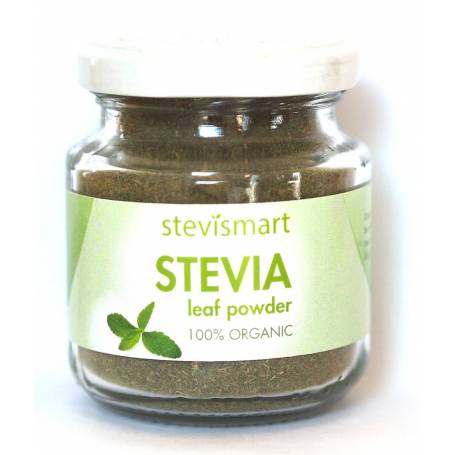 Stevia (stevie) pulbere raw eco-bio 50g - Dragon Superfoods