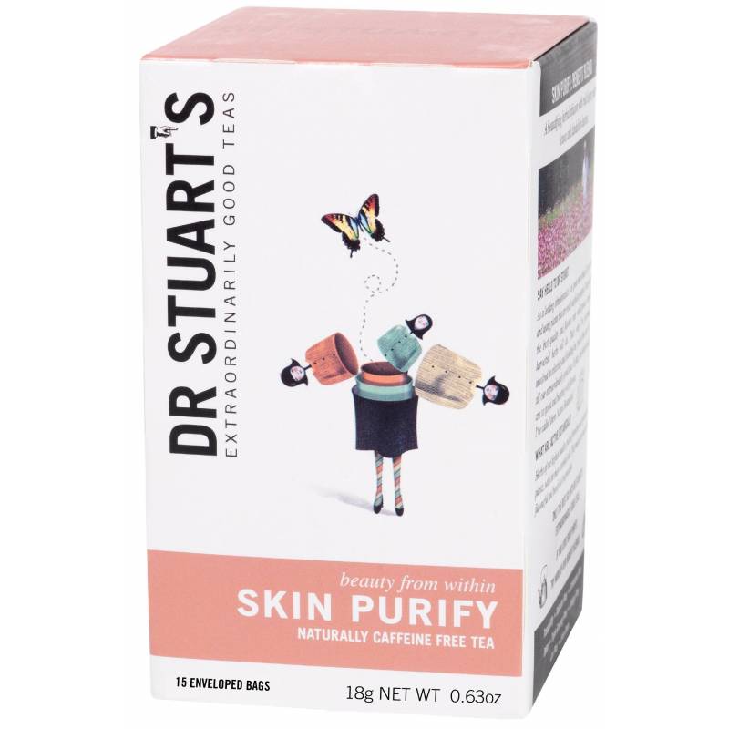 Ceai SKIN PURIFY, 15plicuri - Dr. Stuarts
